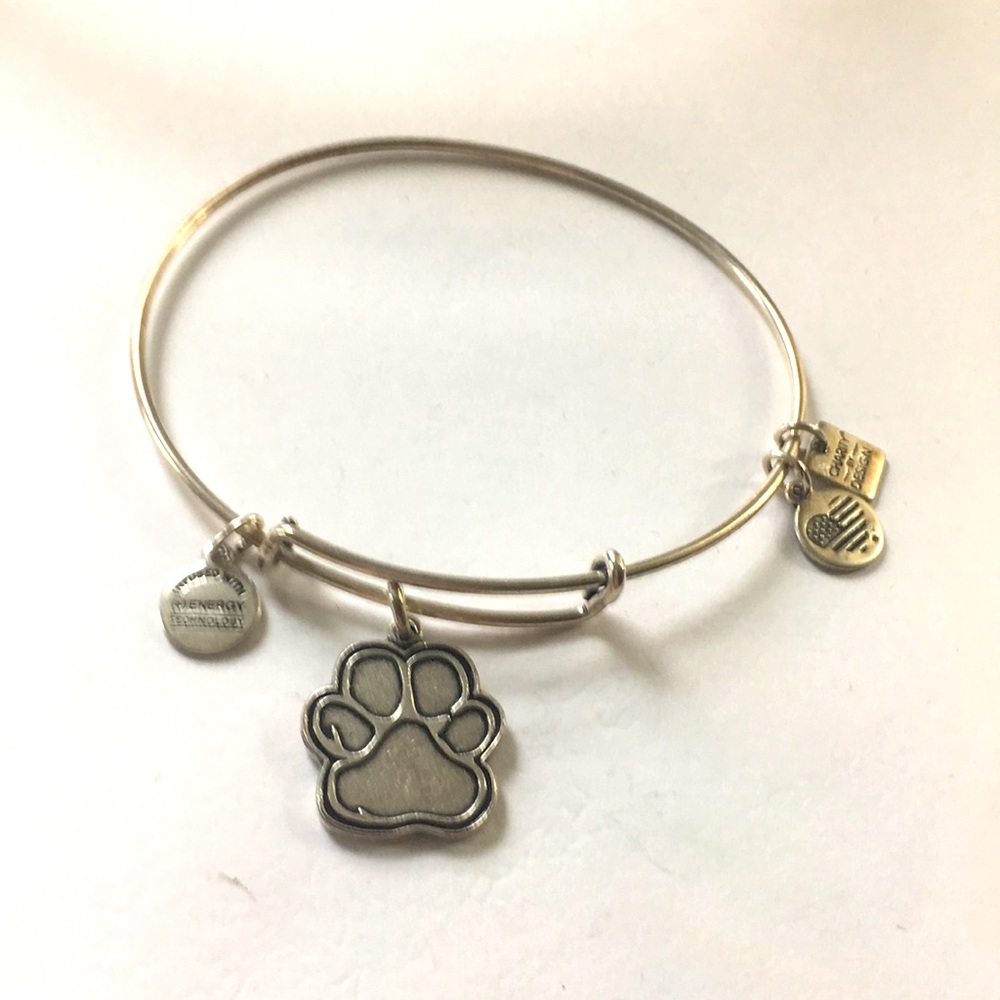 Alex and Ani paw bracelet